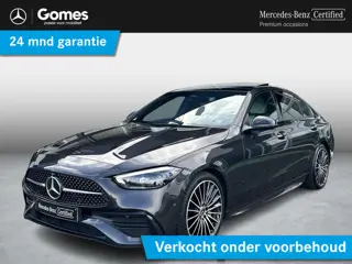 Mercedes-Benz C-klasse 200 AMG Line | Licht Interieur | Burmester | Memory | Head Up | Panoramadak |