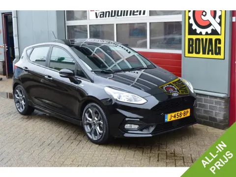 Ford Fiesta 1.0 EcoBoost ST-Line O.a: Pdc, Clima, Navi, Afn. trekhaak, 17 Inch L.m., Carplay, Etc...