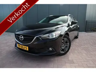 Mazda 6 Sportbreak 2.0 TS+ Lease Pack Nieuw Model Navigatie Lane-assist  Afneembare Trekhaak Stoelve