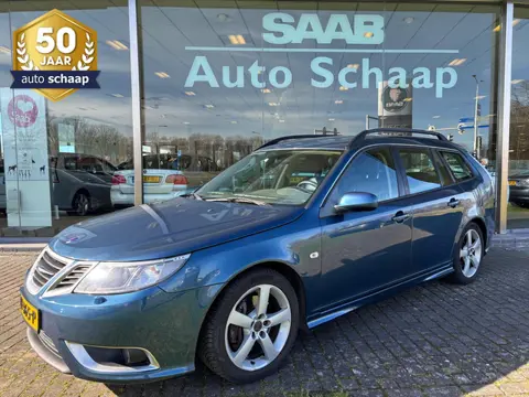 Saab 9-3 Estate 2.8 T V6 Aero Automaat | Rijklaar incl garantie | Carplay/Android Auto Trekhaak Leer