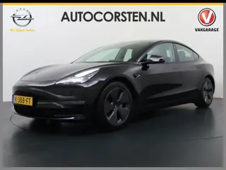 Tesla Model 3 Long Range AWD 75kWh Facelift Warmtepomp Trekhaak SOH 92% AutoPilot Leder Panoramadak 