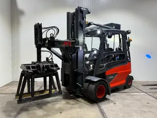 Linde E40-600 Triplex 6M Freelift 6600uur Stenenklem Freelift HL1235