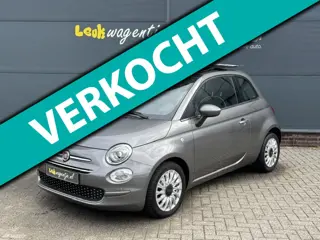 Fiat 500 1.2 Lounge Automaat *schuifdak *carplay *dealerond.