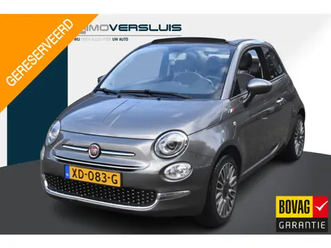 Fiat 500 C 1.2 Automaat | Cabrio | Climate Control | Half Leder | 12 mnd BOVAG garantie | Whatsapp 0