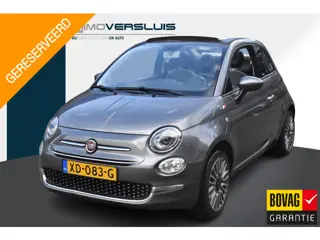 Fiat 500 C 1.2 Automaat | Cabrio | Climate Control | Half Leder | 12 mnd BOVAG garantie | Whatsapp 0