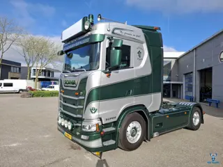Scania NGS S520 V8 / TUV: 05-05-2027 / RETARDER / HYDRAULICS / FULL-AIR / ALCOA / NAVI / LEATHER / N