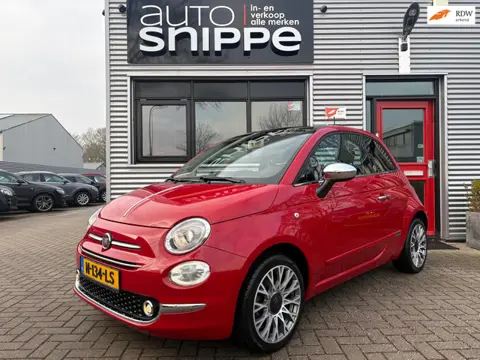 Fiat 500 1.2 Mirror -CLIMA-PANORAMADAK-PARKEERSENSOREN ACHTER-CRUISECONTROL-LICHT + REGENSENSOR-BLUE