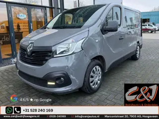 Renault Trafic L1H1 1.6 dCi 145 Energy Confort DC 2.9T schade, airco, cruise, camera, MARGE