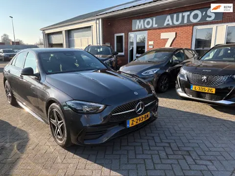 Mercedes-Benz C-klasse 300 e AMG Line , Leer alcantara , APK 01-2027
