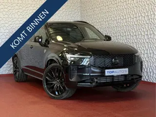 Volvo XC90 2.0 T8 456 PK PHEV AWD 7P BLACK EDITION PLUS LUCHTVERING SCHUIFDAK STOEL/STUUR.VERW ELEK.