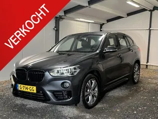 BMW X1 XDrive20i HIGH EXE AUTOMAAT 192PK 6-2016..NAVI LEDER LED HEADUP ECC CAM PDC CRUISE ST.VERW..