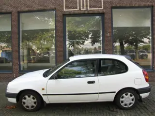 Toyota Corolla Wit Bouwjaar 1998 Plaatwerk