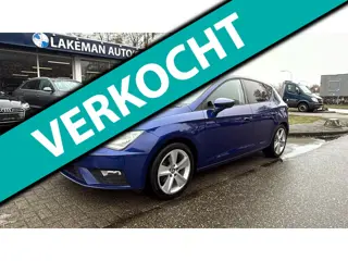 Seat LEON 1.0 EcoTSI Style Automaat Intense Blueline Huurkoop Inruil APK Garantie