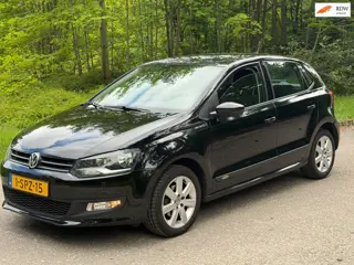 Volkswagen Polo 1.4-16V Comfortline Zwart Airco 5 Deurs 2011