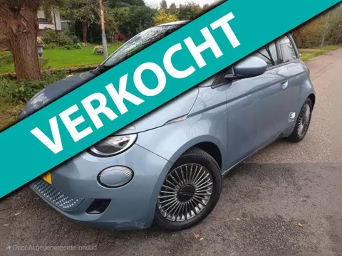 Fiat 500 Icon 42 kWh/3-fase/Navi/Clima/Camera/Panorama/Incl. btw