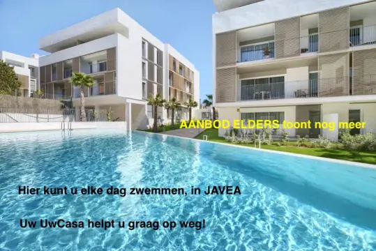 Uw eigen slimme Appartement aan zwembad in JAVEA met zeezichten