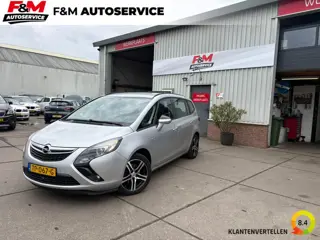 Opel Zafira Tourer 1.4 Edition 7p. Clima, stoel-stuur verwarming, fietsendrager