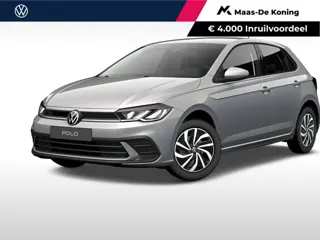 Volkswagen Polo 1.0 TSi 95pk Life Edition · Camera · Apple/Android Car Play · P-Sensoren · 15'' Inch
