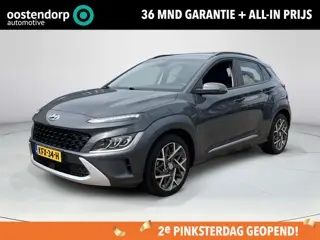 Hyundai Kona 1.6 GDI HEV Premium Select | Stoelverwarming | Adaptieve CC | HUD | Rijklaarprijs!