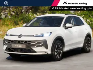Volkswagen T-Roc Life First Edition 1.5 eTSI 116 PK 7 versn. DSG · Draadloze telefoonlader · Comfort