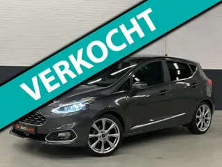 Ford Fiesta 1.0 EcoBoost Hybrid Vignale Leder / Pano / LED / B&O / DAB / Camera / Adaptive Cruise / 