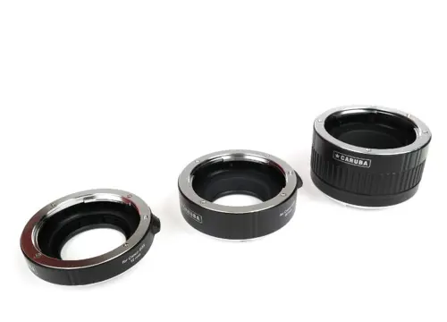 Caruba Tussenringen set voor Canon Chroom (versie II)