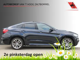 BMW X6 xDrive35i High Executive M-Sport LEDER MEMORY SCHUIFDAK SOFTCLOSE H&K TREKHAAK