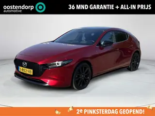 Mazda 3 2.0 e-SkyActiv-X M Hybrid 180 Luxury | Dealeronderhouden | Stoelgeheugen | Stoel en stuurver