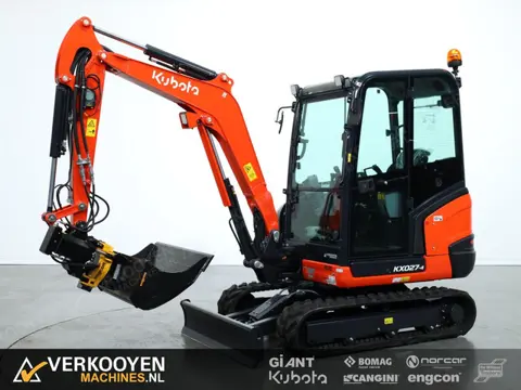 2026 Kubota KX027-4 Hi Spec + Engcon EC02 S30-S30 afneembaar ADV1296