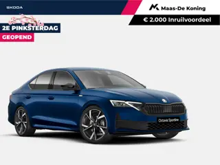 Škoda Octavia Sportline Business 1.5 TSI m-HEV 110 kW / 150 PK H | Trekhaak | 19' Draconis | Storm B