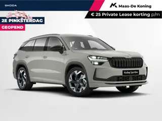Škoda Kodiaq Sportline Business 1.5 TSI PHEV 150 kW / 204 PK | Steel Grey | 19'' tirsuli aero velgen