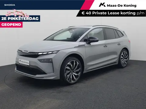 Škoda Enyaq 85 Sportline | Trekhaak | Upgrade pakket Advanced | Panoramadak | 3000,- inruilpremie