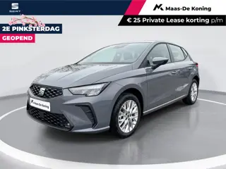 SEAT Ibiza Style 1.0 EcoTSI 70 kW / 95 PK Hatchback 5 deurs 5 | Graphite Grey | 3000,- inruilpremie