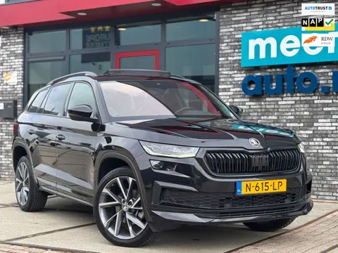 Skoda Kodiaq 1.5 TSI Sportline DSG 7pers. VOL! PANO l VIRTUAL l TR-HAAK l CANTON l KEYLESS l CAMERA 