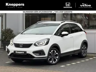 Honda Jazz 1.5 e:HEV Crosstar | GEEN AFLEVERKOSTEN | Trekhaak afneembaar, All-season banden, Parkeer