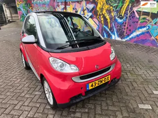 Smart Fortwo coupé 1.0 mhd Passion. Panorama dak automaat Airco stereo elektrisch ramen centrale ver