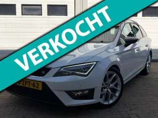 Seat Leon ST 1.4 TSI ACT FR Dynamic trekhaak acc carplay navi camera xenon led stoelverwarming lane 