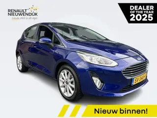 Ford Fiesta 1.0 EcoBoost Titanium l 1E EIGENAAR l CAMERA l CRUISE l CLIMATE l STOEL + STUURVERW. | V