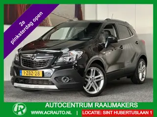 Opel Mokka 1.4 T COSMO AUTOMAAT SCHUIFDAK LEDEREN BEKLEDING NAVIGATIE STOEL EN STUURVERWARMING CRUIS