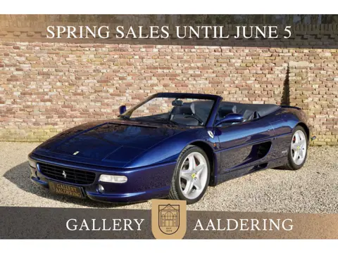 Ferrari F355 spider F1 PRICE REDUCTION "15.000 kilometers" Stunning Blu Tour de France exterior with