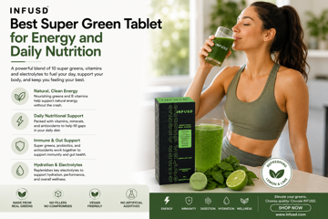 Best Super Green Tablet for Energy and Daily Nutrition