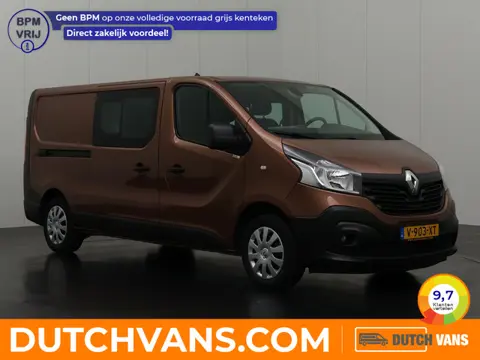 Renault Trafic 1.6DCi 125PK Lang Dubbele Cabine 6-Persoons | 2xSchuifdeur | Navigatie | Camera | Tre