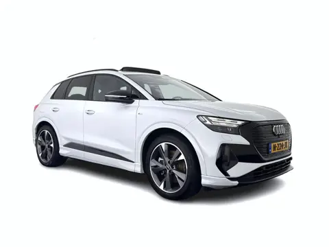 Audi Q4 e-tron 40 S-Competition Launch edition 77 kWh [ 3-Fase-11kW ] {SOH-90%} (INCL-BTW) *HEATPUMP