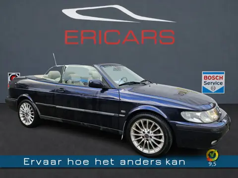 Saab 9-3 Cabrio 2.0t S AIRCO LM LEER WINDSCHERM TREKHAAK