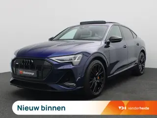 Audi e-tron Sportback 50 quattro S edition 71 kWh 313PK Aut. S-Line, Panoramadak, Trekhaak, Achterui