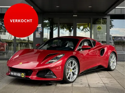 Lotus Emira V6 Automaat First Edition Zilveren LM velgen IJs Lederen Interieur Sportstoelen