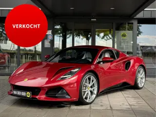 Lotus Emira V6 Automaat First Edition Zilveren LM velgen IJs Lederen Interieur Sportstoelen
