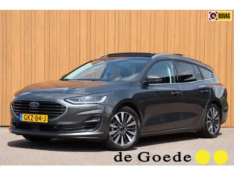 Ford Focus Wagon 1.0 EB Hybrid Titanium X org.NL el.schuif/pano-dak stoel/stuurverw. camera B&O Comf
