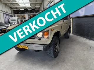 Toyota Land Cruiser 4.2 6 cilinder FJ60| eerste lak|Projekt auto!