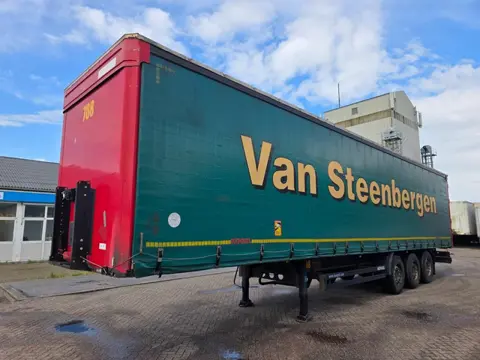 Kögel Mercedes - Disc Kögel 3-assige zeilen oplegger - Mercedes assen - Schijfremmen - Luchtvering -